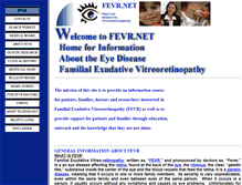 Tablet Screenshot of fevr.net